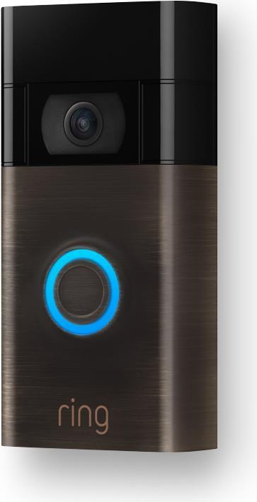 Купить Ring Video Doorbell 2 - Smarte Türklingel - kabellos - 802.11b/g/n - 2.4 Ghz - venezianische Bronze (8VRDP8-0EU0) в магазине wardena.ru