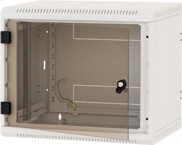 Купить TRITON 48,30cm (19") Wandgehäuse, 9 HE, Breite 600 mm, Tiefe 495 mm, Höhe 500 mm, hellgrau RAL 7035, 2 Stück 48,30cm (19") Profilschienen, tiefenverstellbar, Belastung max. 30 kg, abschließbare Vollglas-Fronttür mit 4 mm (626106509) в магазине wardena.ru