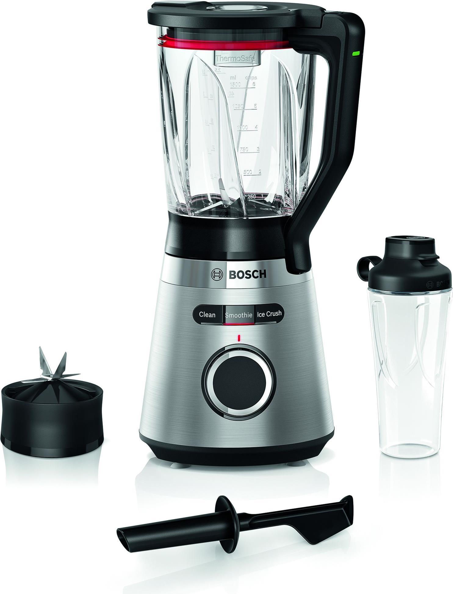 Купить Bosch Serie 4 MMB6384M Mixer 1,5 l Tischplatten-Mixer 1200 W Schwarz - Grau - Transparent (MMB6384M) в магазине wardena.ru