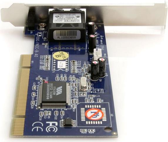 Купить StarTech.com LWL / Glasfaser 1310nm PCI Netzwerkkarte 100 Mbit/s - Multimode ST Fiber Ethernet NIC Karte / Adapter - 2km - Netzwerkadapter - PCI-X Low-Profile - 10/100 Ethernet (PCI100MMST) в магазине wardena.ru