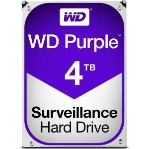 Купить WD Purple Surveillance Hard Drive WD40PURZ - Festplatte - 4 TB - intern - 8.9 cm (3.5") - SATA 6Gb/s - 5400 U/min - Puffer: 64 MB в магазине wardena.ru