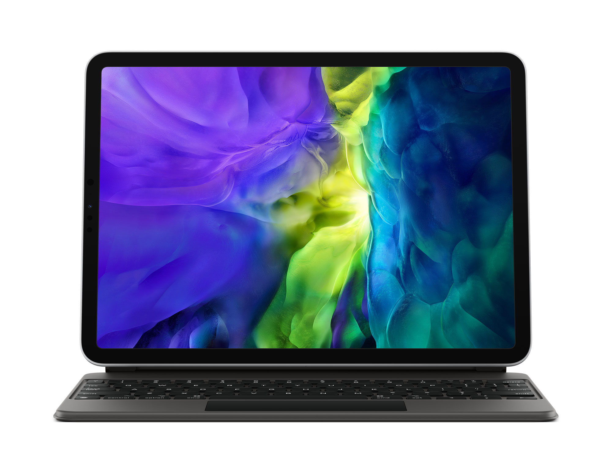 Купить Apple Magic Keyboard - Tastatur und Foliohülle - mit Trackpad - hinterleuchtet - Apple Smart connector - US International - für 27,90cm (11")  iPad Pro (1. Generation, 2. Generation) (MXQT2Z/A) в магазине wardena.ru