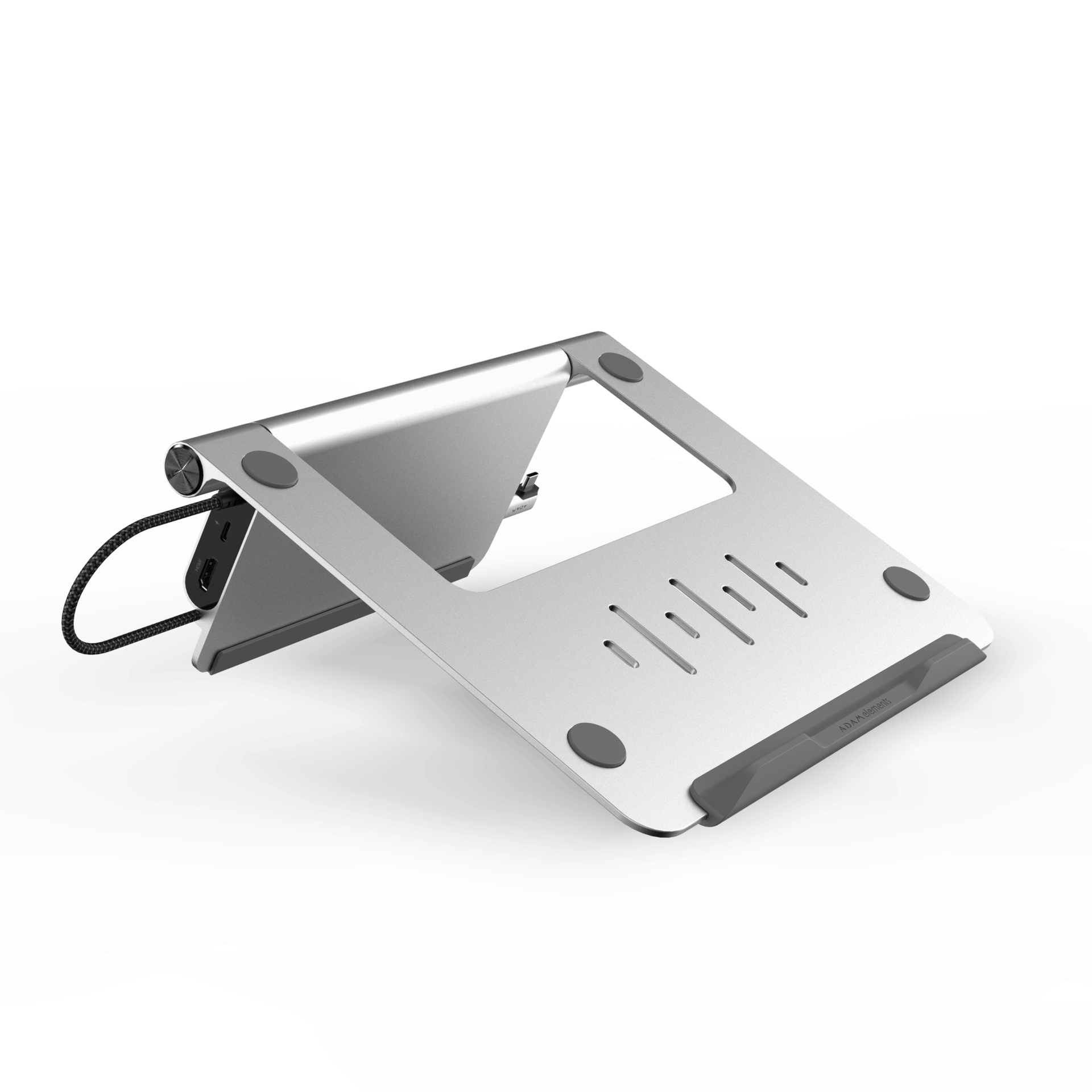 Купить ADAM elements CASA Hub Stand Laptop Ständer & Hub 5-in-1 | Apple MacBook & USB-C Notebooks | grau | AAPADHUBSTDGY (AAPADHUBSTDGY) в магазине wardena.ru