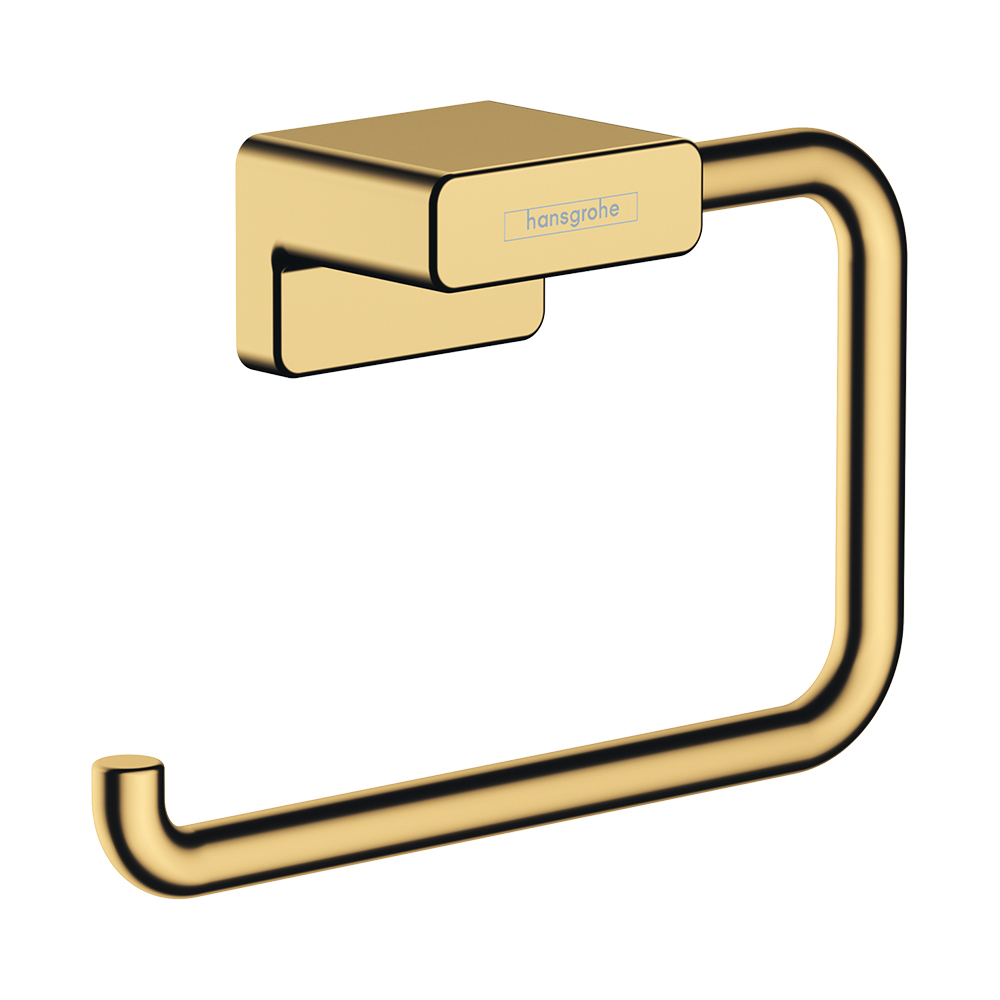 Купить Hansgrohe AddStoris Держатель рулона туалетной бумаги золото 41771990 в магазине wardena.ru