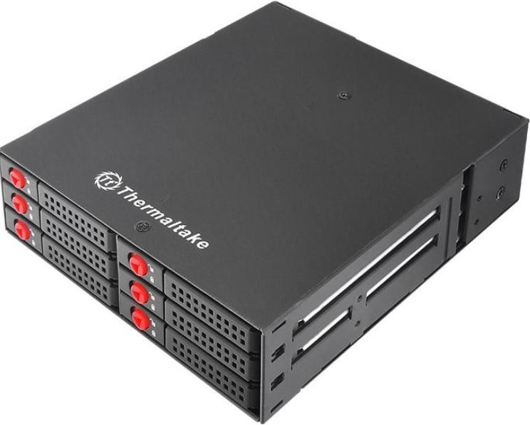 Купить Thermaltake Max 2506 - Festplatte - SSD - SATA - Serial ATA II - Serial ATA III - Schwarz - Metall - 3500rpm - SATA (ST-009-M21STZ-A2) в магазине wardena.ru