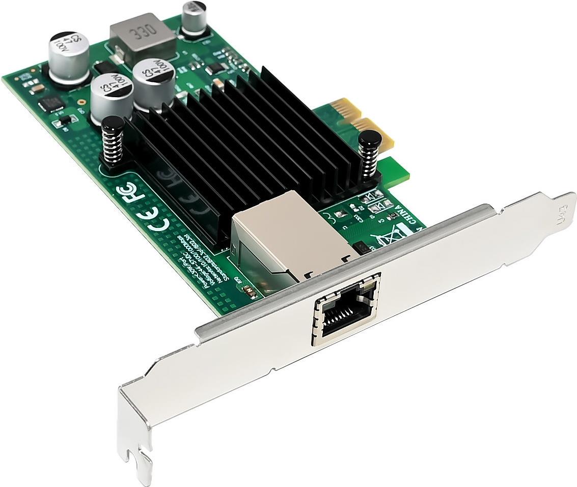 Купить InLine Gigabit Netzwerkkarte 1x RJ45 1 Gb/s PCIe x1 PoE+ (51125O) в магазине wardena.ru