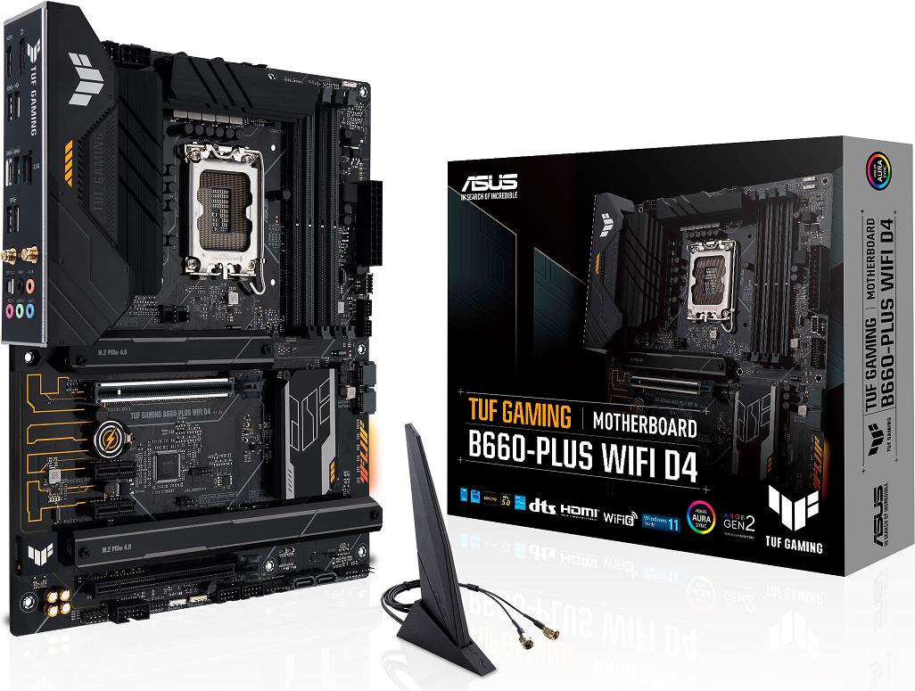 Купить MB ASUS TUF GAMING B660-PLUS WIFI D4 (90MB1920-M0EAY0) в магазине wardena.ru