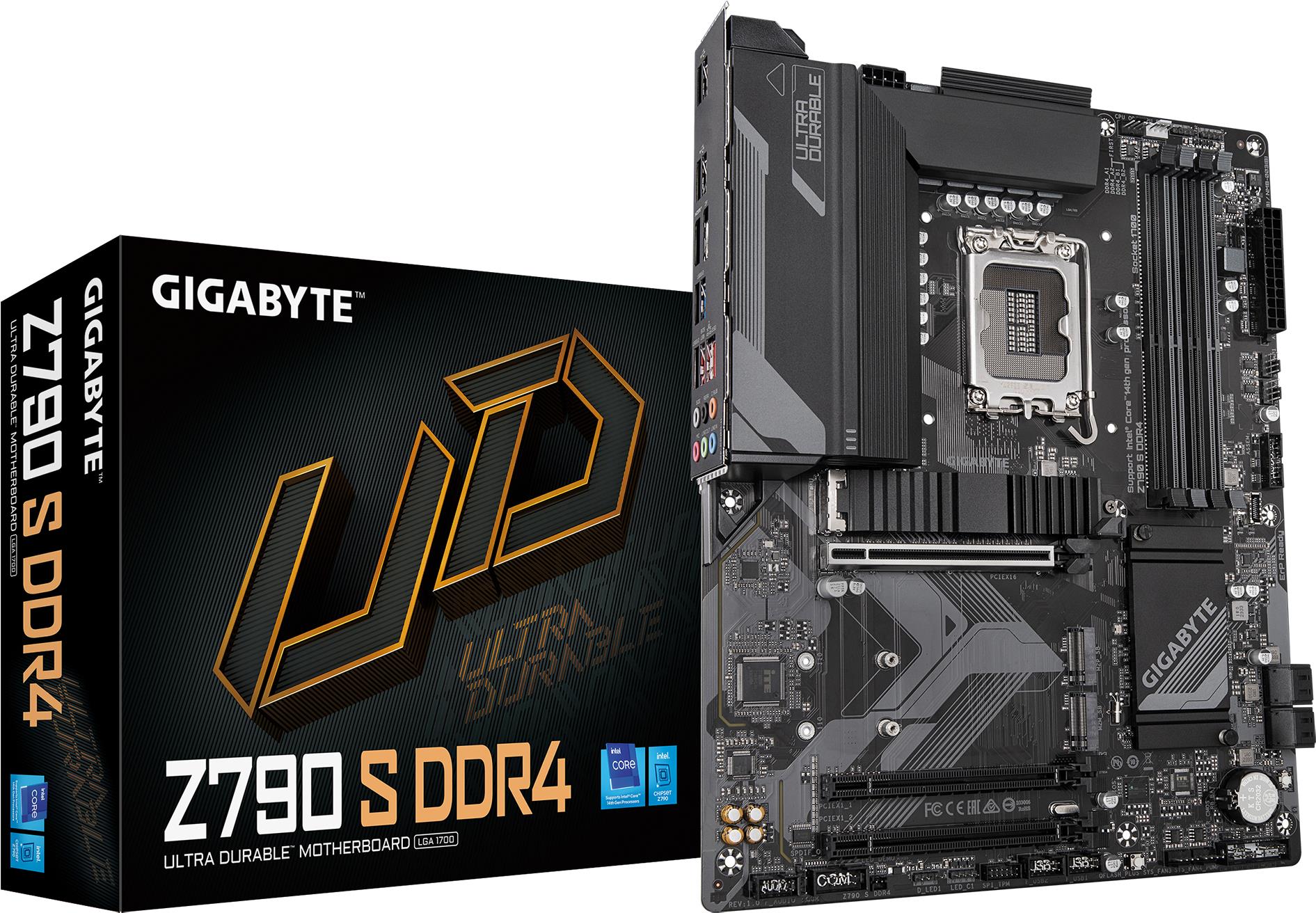 Купить Gigabyte Z790 S DDR4 - Intel - LGA 1700 - Intel® Celeron® - Intel® Core™ i3 - Intel® Core™ i5 - Intel® Core™ i7 - Intel® Core™ i9,... - LGA 1700 - 128 GB - DDR4-SDRAM (Z790 S DDR4) в магазине wardena.ru