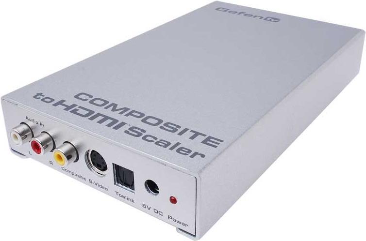 Купить GefenTV Composite to HDMI Scaler - Videokonverter - Composite Video, S-video - HDMI, Composite Video, S-video (GTV-COMPSVID-2-HDMIS) в магазине wardena.ru