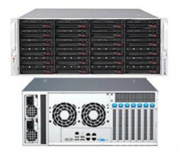 Купить Chassis Supermicro CSE-846BE1C8-R1K23B4 4U 1200W Hot-Swap 24xHDD SATA/SAS в магазине wardena.ru