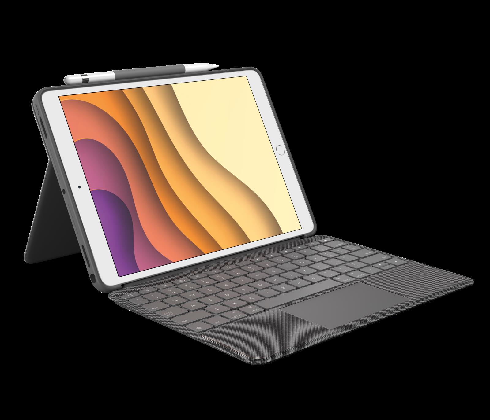 Купить Logitech Combo Touch für iPad Air (3. Generation) und iPad Pro 10.5" Tastatur-Case mit Trackpad, kabelloser Tastatur und Smart Connector-Technologie - Graphite (920-009640) в магазине wardena.ru