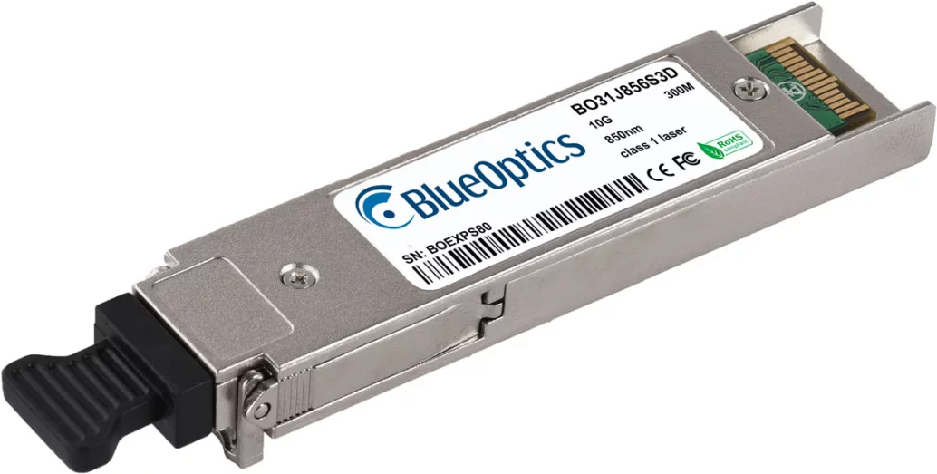 Купить Kompatibler HPE 444689-001 BlueOptics© BO31J856S3D XFP Transceiver, LC-Duplex, 10GBASE-SR, Multimode Fiber, 850nm, 300M, DDM, 0°C/+70°C (444689-001-BO) в магазине wardena.ru