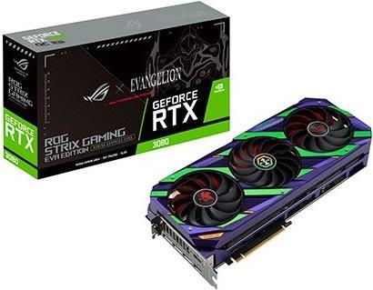Купить ASUS ROG Strix GeForce RTX 3080 OC EVA Edition - Grafikkarten - GF RTX 3080 - 12 GB GDDR6X - PCIe 4.0 - 2 x HDMI, 3 x DisplayPort (90YV0FAE-M0NM00) в магазине wardena.ru