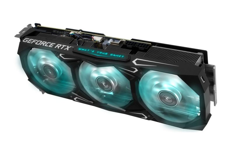 Купить KFA² GeForce RTX 3080 SG (1-Click OC) LHR, 10GB GDDR6X, HDMI, 3x DP (38NWM3MD99RK) в магазине wardena.ru
