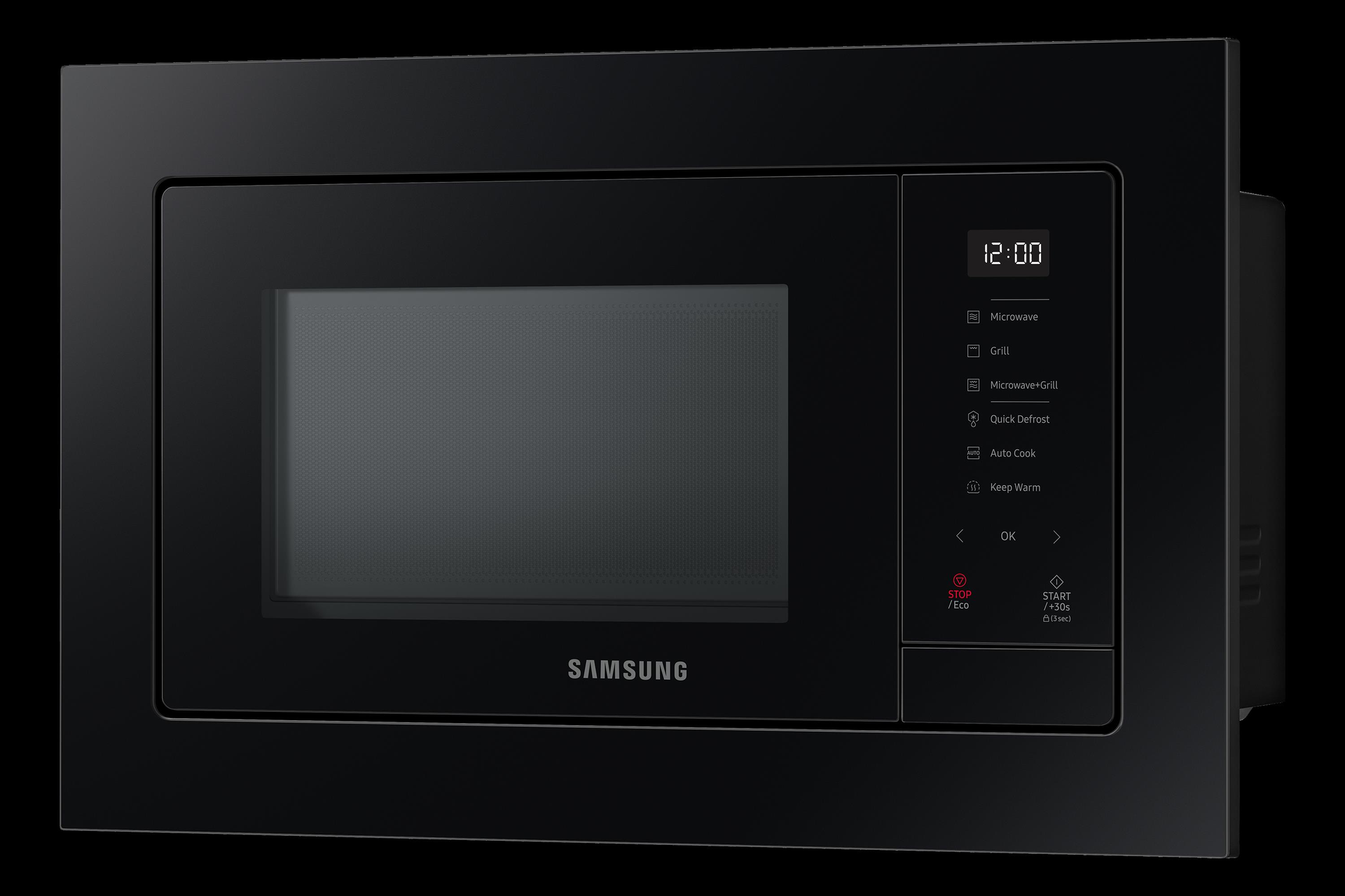 Купить Samsung MG23A7318CK Integriert Grill-Mikrowelle 23 l 1300 W Schwarz (MG23A7318CK/E1) в магазине wardena.ru