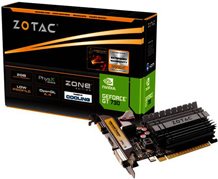 Купить ZOTAC GeForce GT 730 - ZONE Edition - Grafikkarten - GF GT 730 - 2GB DDR3 - PCIe 2,0 x16 Low Profile - DVI, D-Sub, HDMI - ohne Lüfter (ZT-71113-20L) в магазине wardena.ru