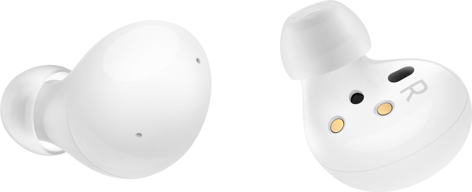 Купить Samsung Galaxy Buds2 - True Wireless-Kopfhörer mit Mikrofon - im Ohr - Bluetooth - aktive Rauschunterdrückung - weiß - für Galaxy A72 5G, S21, S21 5G, S21+ 5G, S22, Watch4, Z Flip3 5G, Z Flip4, Z Fold3 5G, Z Fold4 (SM-R177NZWAXEF) в магазине wardena.ru