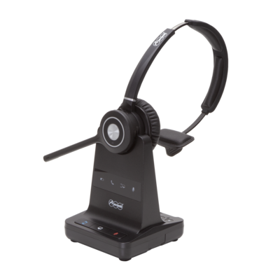 Купить Auerswald COMfortel H-600 Kopfhörer Verkabelt & Kabellos Kopfband Büro/Callcenter Bluetooth Schwarz (90349) в магазине wardena.ru