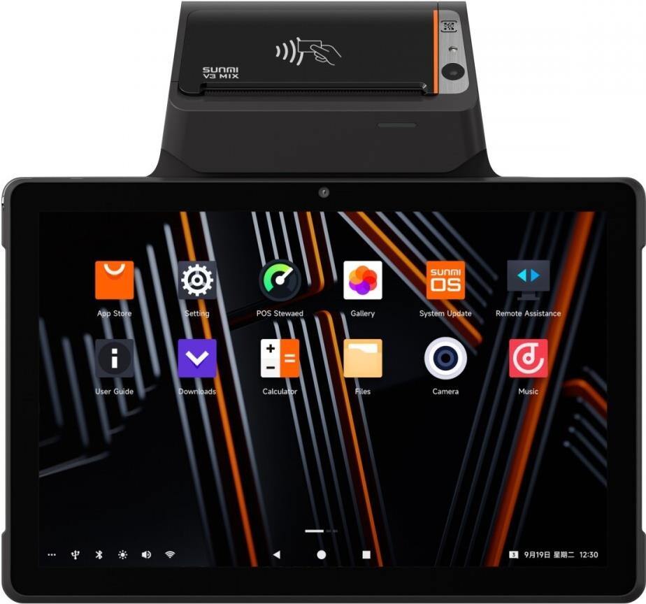 Купить SUNMI V3 Mix, 25,7cm (10,1''), GPS, Scanner (2D), BT (BLE), WLAN, 4G, Android, schwarz Tablet PC, NFC, Bildschirmdiagonale: 25,7cm (10,1''), Touchscreen, Auflösung: 1280x800 Pixel, Geschwindigkeit (max.): 70mm/Sek., GPS, (P06090001) в магазине wardena.ru