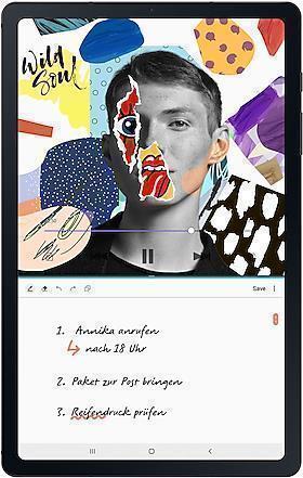 Купить Samsung Galaxy Tab S6 Lite - Tablet - Android - 128 GB - 26.31 cm (10.4") TFT (2000 x 1200) - microSD-Steckplatz - Oxford Gray (SM-P610NZAEDBT) в магазине wardena.ru