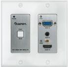 Купить Gefen 4K Ultra HD Multi-Format 2x1 HDBaseT Wall-Plate Sender Unit - Serielle Video-/Audio-Erweiterung - bis zu 70 m (EXT-UHDV-WP-HBTLS-TX) в магазине wardena.ru