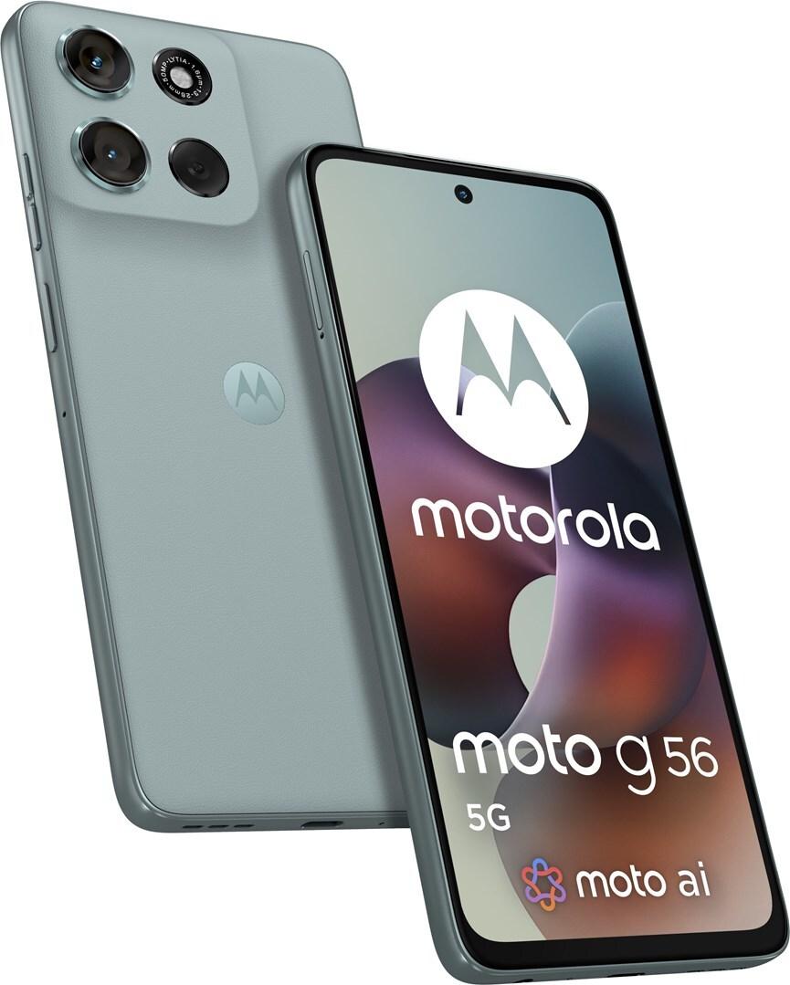 Купить Motorola Moto G56 - 5G Smartphone - Dual-SIM - RAM 8 GB / Interner Speicher 256 GB - microSD slot - LCD-Anzeige - 6.72" - 2400 x 1080 Pixel (120 Hz) (PB7Y0026PL) в магазине wardena.ru