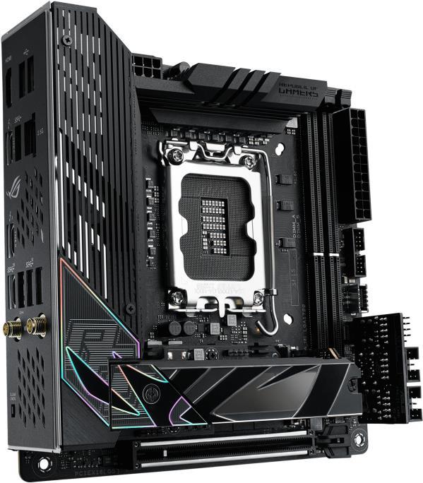 Купить ASUS ROG STRIX Z790-I GAMING WIFI - Motherboard - Mini-ITX - LGA1700-Sockel - Z790 Chipsatz - USB 3,2 Gen 1, USB 3,2 Gen 2, USB4, USB-C 3,2 Gen2, USB-C 3,2 Gen 2x2 - 2,5 Gigabit LAN, Wi-Fi, Bluetooth - Onboard-Grafik (CP (90MB1CM0-M0EAY0) в магазине wardena.ru