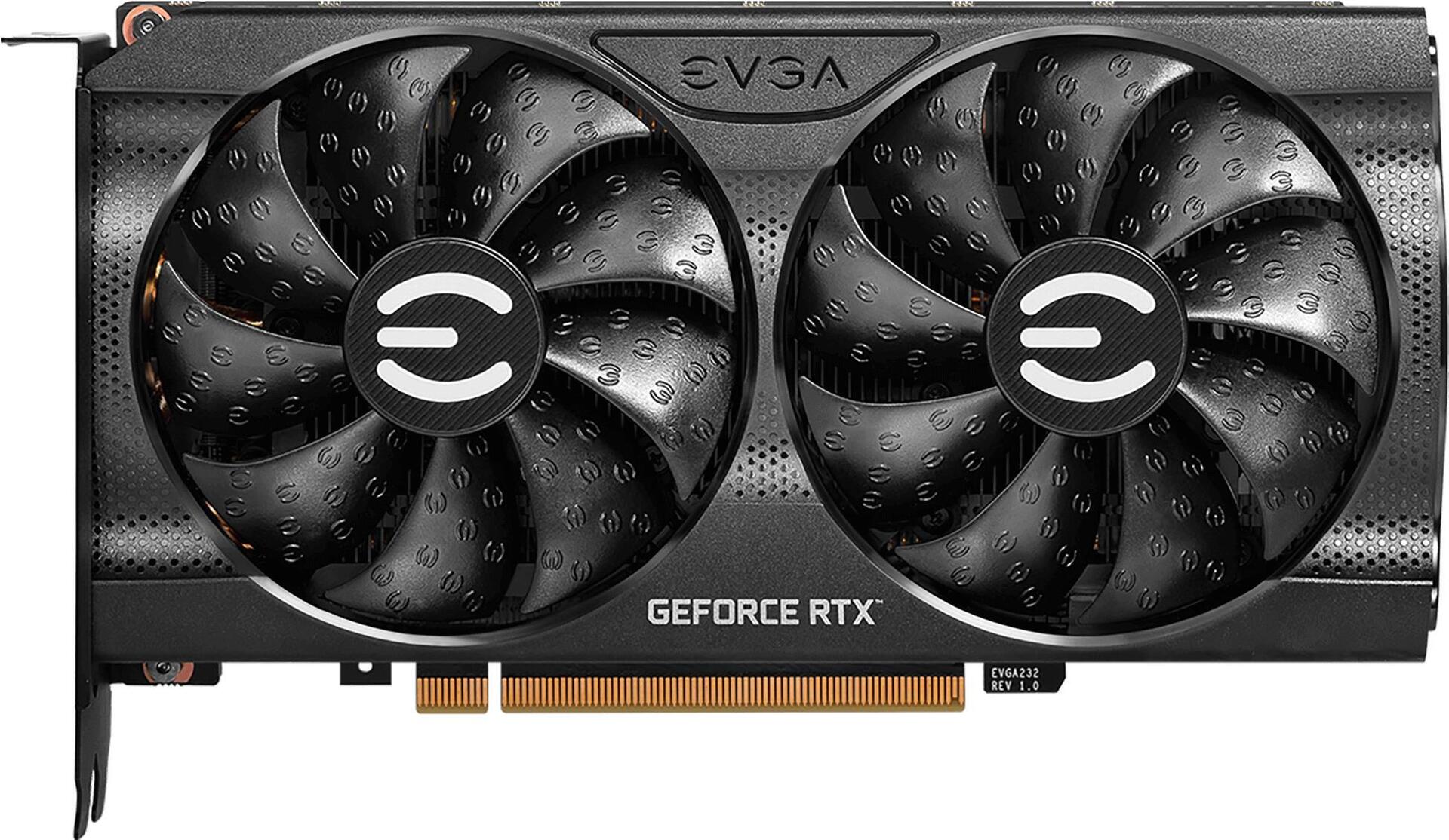 Купить EVGA GeForce RTX 3060 XC BLACK GAMING - Grafikkarten - GF RTX 3060 - 12 GB GDDR6 - PCIe 4.0 - HDMI, 3 x DisplayPort (12G-P5-3655-KR) в магазине wardena.ru