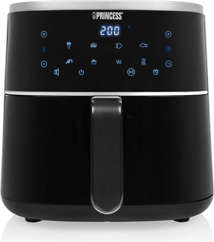 Купить Princess 01.182238.01.001 Digitaler Airfryer 4l - Heißluftfritteuse - 4 l - 200 °C - 4 Person(en) - Einzelbild - Schwarz (01.182238.01.001) в магазине wardena.ru