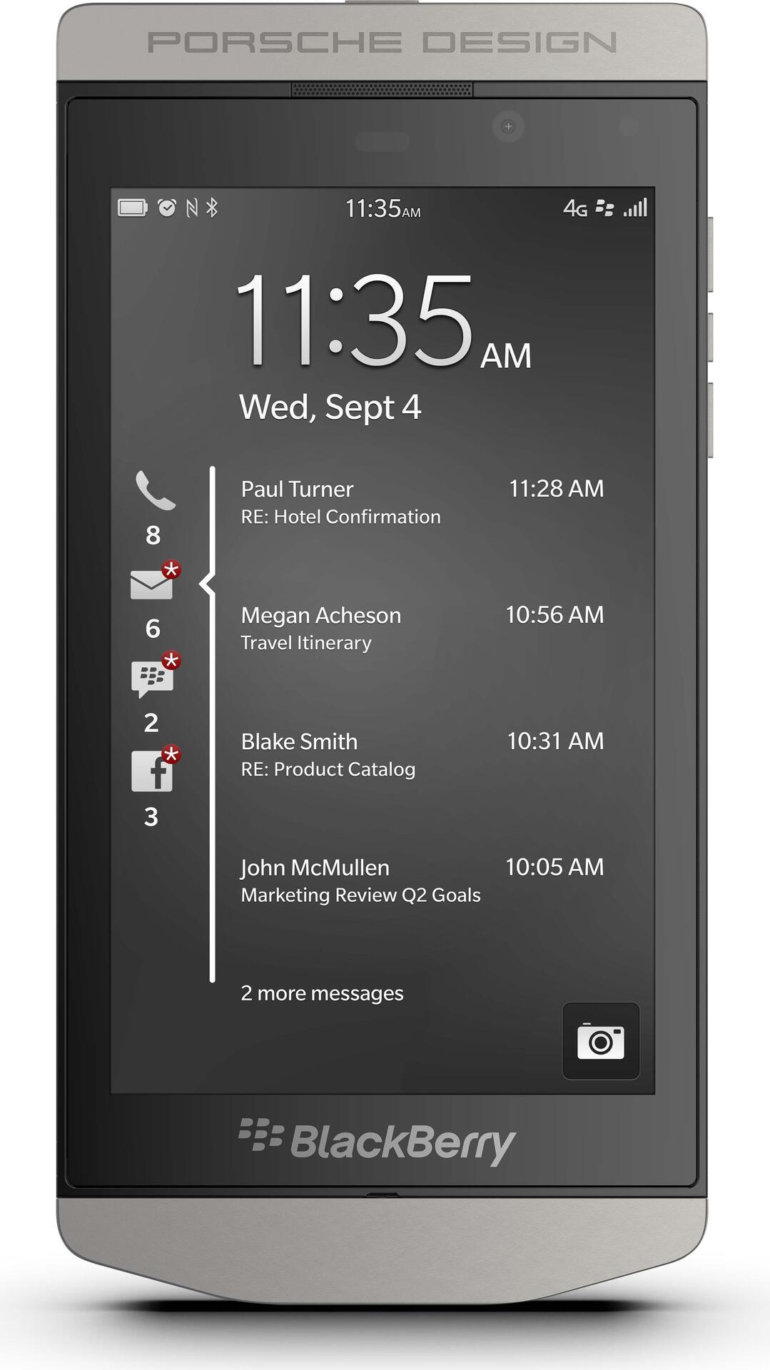 Купить BlackBerry Porsche Design P'9982 - BlackBerry-Smartphone - 3G - BlackBerry OS (PRD-57030-001) в магазине wardena.ru