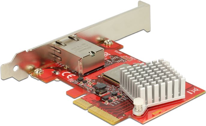 Купить Delock PCI Express x4 Karte 1 x RJ45 10 Gigabit LAN TN4010 (89456) в магазине wardena.ru
