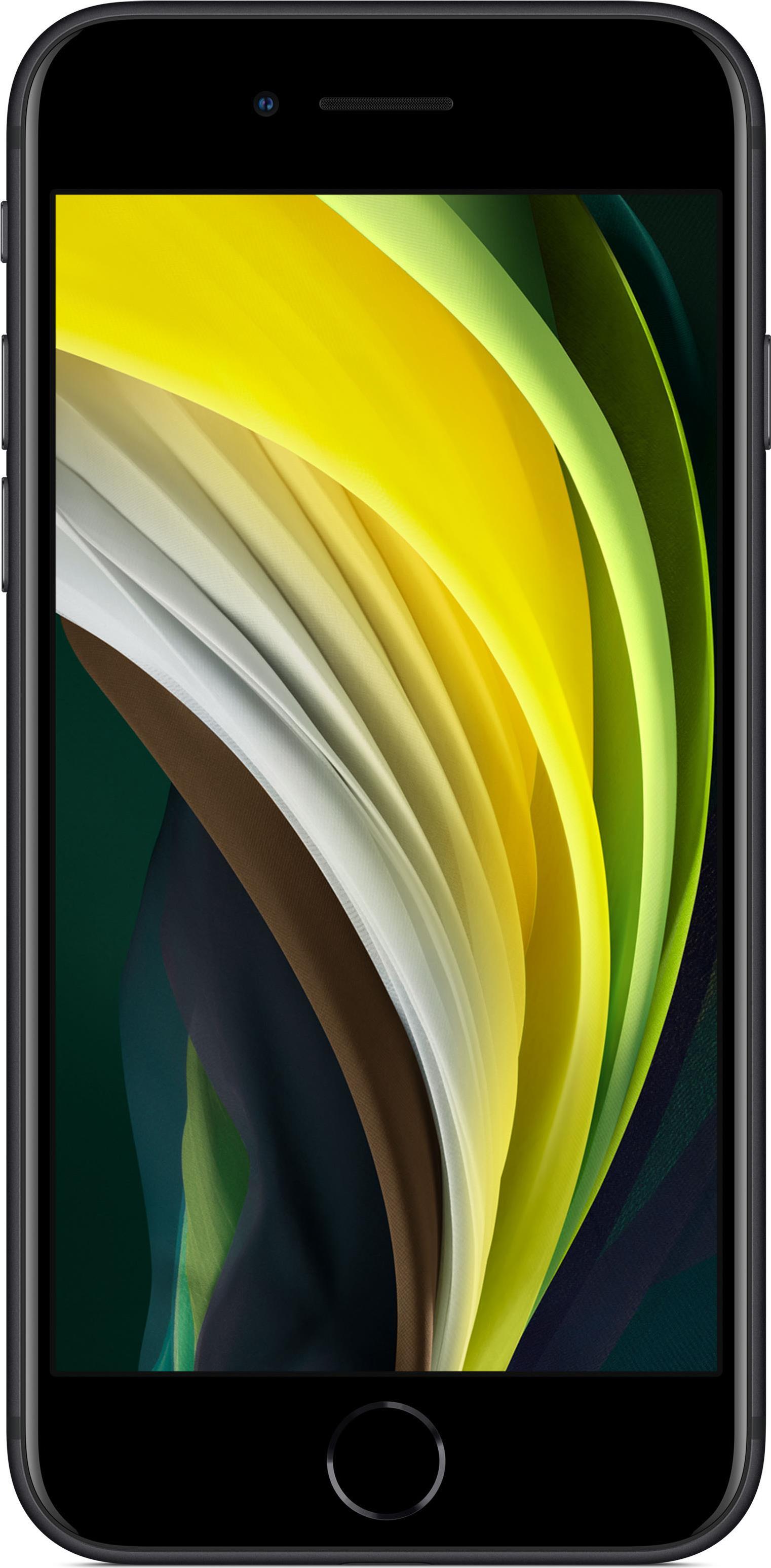 Купить Apple iPhone SE (2. Generation) - 4G Smartphone - Dual-SIM / Interner Speicher 128 GB - LCD-Anzeige - 4.7" - 1334 x 750 Pixel - rear camera 12 MP - front camera 7 MP - Schwarz (MHGT3ZD/A) в магазине wardena.ru