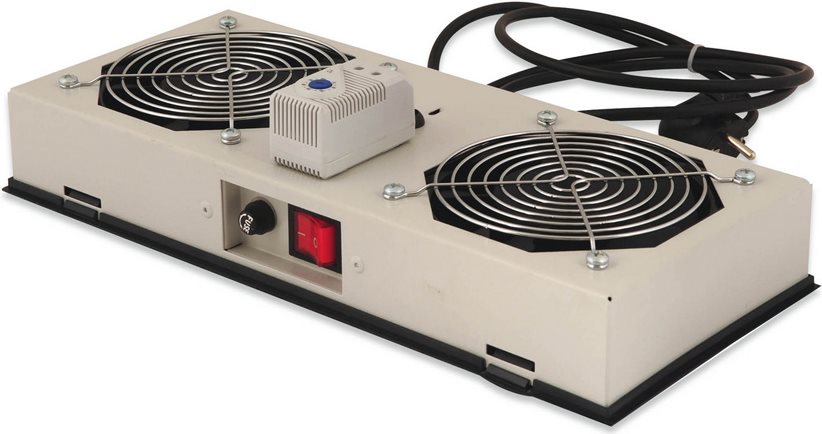 Купить DIGITUS Professional DN-19 FAN-2-WM-I - Rack-Lüftereinsatz - mit 2 Ventilatoren, Thermostat - Wechselstrom 220/240 V (19") в магазине wardena.ru