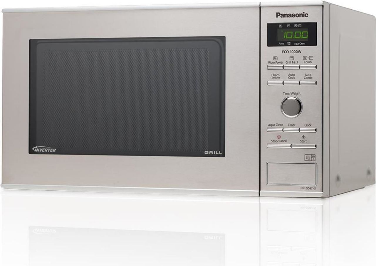 Купить Panasonic NN-GD37 Arbeitsfläche Kombi-Mikrowelle 23l 1000W Edelstahl (NN-GD37HSGTG) в магазине wardena.ru