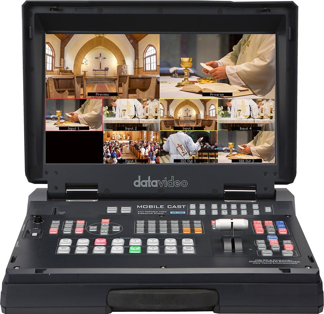Купить DataVideo HS-1300 Netzwerk-Videorekorder (NVR) Schwarz (2200-2016) в магазине wardena.ru