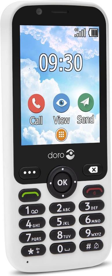 Купить Doro 7010 - Mobiltelefon - 4G LTE - microSD slot - GSM - 320 x 240 Pixel - 3 MP - weiß (380485) в магазине wardena.ru