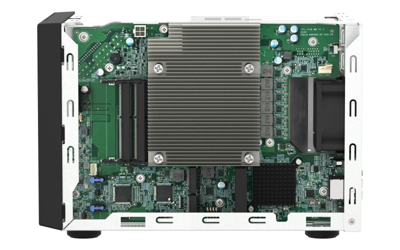 Купить QNAP TVS-H474-PT - NAS-Server - SATA 6Gb/s - RAID 0, 5, 6, 10, JBOD - iSCSI Support (TVS-H474-PT-8G) в магазине wardena.ru
