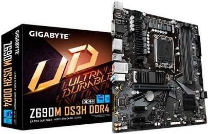 Купить Gigabyte Z690M DS3H DDR4 (rev. 1.0) Intel Z690 LGA 1700 micro ATX (Z690M DS3H DDR4) в магазине wardena.ru