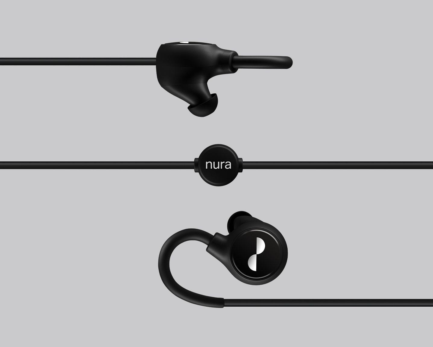 Купить NuraLoop Kopfhörer Kabellos Ohrbügel - im Ohr Sport Bluetooth Schwarz (E00B-EU) в магазине wardena.ru