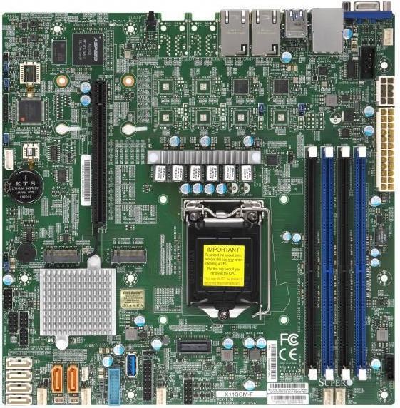 Купить Super Micro SUPERMICRO X11SCM-F - Motherboard - micro ATX - LGA1151 Socket - C246 - USB 3,1 Gen 1 - 2 x Gigabit LAN - Onboard-Grafik (MBD-X11SCM-F-B) в магазине wardena.ru