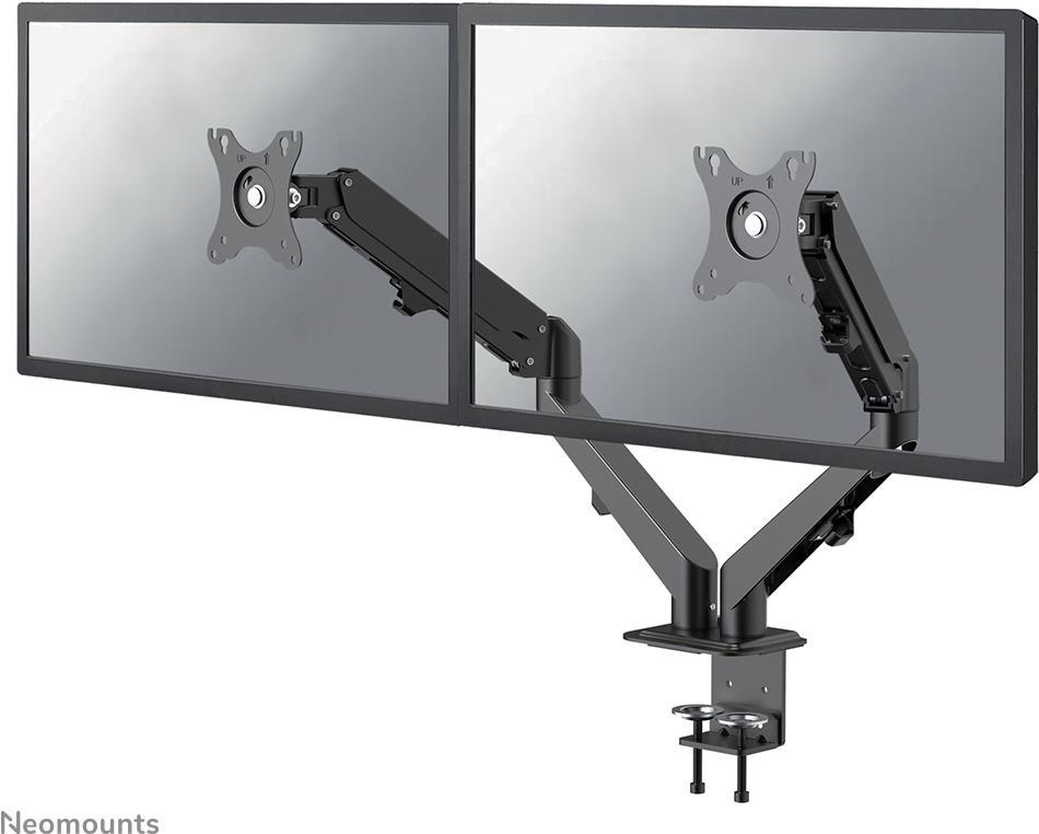 Купить Neomounts by Newstar DS70-700BL2 - Befestigungskit (Tischmontage) - für 2 LCD-Displays (voll beweglicher, einstellbarer Doppelarm) - Schwarz - Bildschirmgröße: 43,2-68,6 cm (17"-27") - Klemmmontage (DS70-700BL2) в магазине wardena.ru