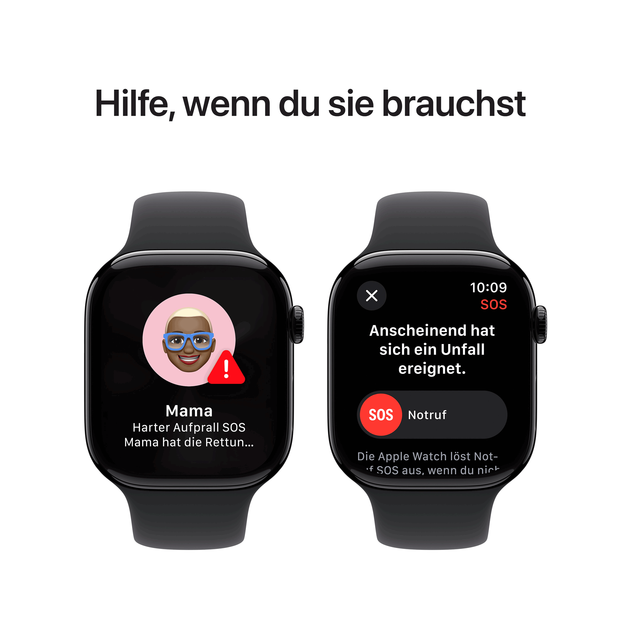 Купить Apple Watch Series 10 GPS + Cellular 46mm Jet Black Aluminium Case mit Black Sport Band - S/M (MWY33QF/A) в магазине wardena.ru