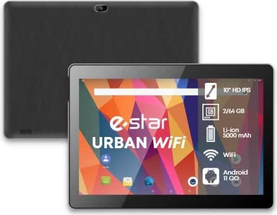 Купить TABLET ESTAR URBAN 25,40cm (10") WIFI (TBETEST00002BK) в магазине wardena.ru