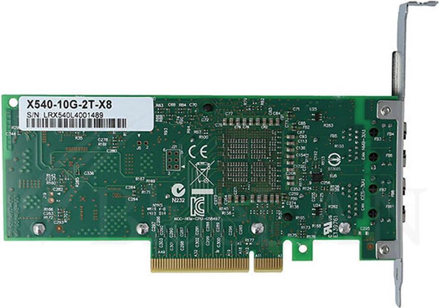 Купить BlueLAN Converged Network Adapter X540-T2, Ethernet, FCoE, 10GbE Dual Port RJ45, Chipsatz: Intel X540, PCIe 2.0, x8 Lane, Betriebssystem: Windows, Linux, FreeBSD, Virtualisierung: VMware ESXi, Microsoft Hyper-V,KVM und X (BLCNADAC18) в магазине wardena.ru