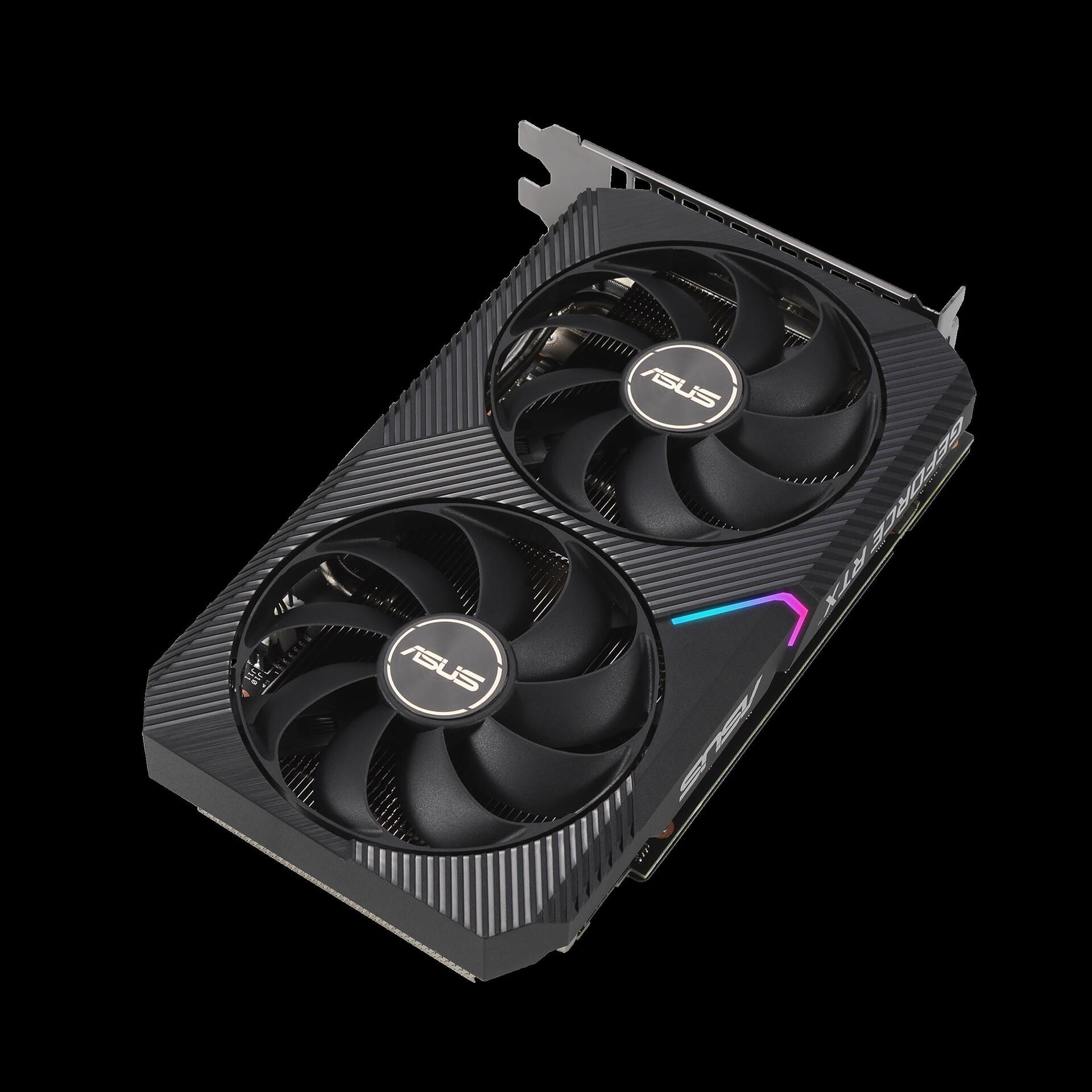 Купить ASUS Dual -RTX3060-12G-V2 NVIDIA GeForce RTX 3060 12 GB GDDR6 (90YV0GB3-M0NA10) в магазине wardena.ru