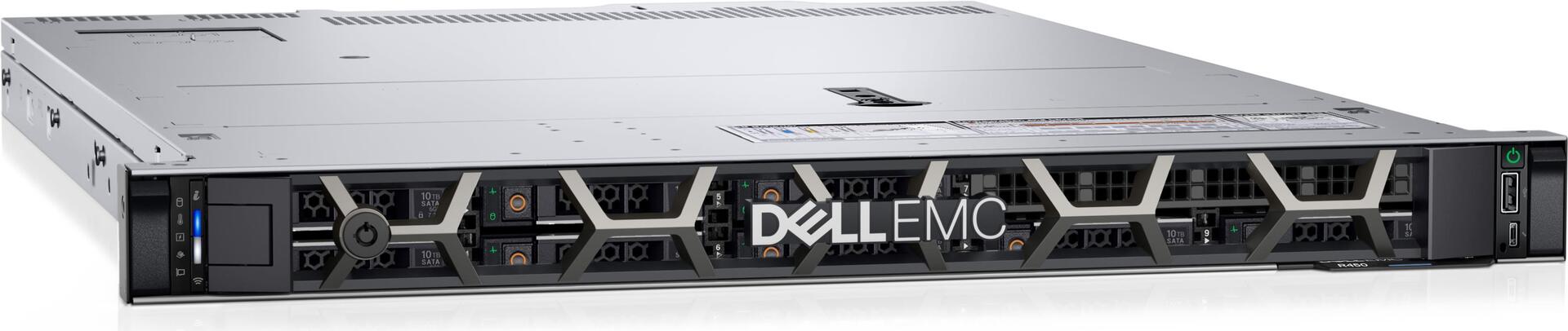 Купить DELL PowerEdge R450 Server 480 GB Rack (1U) Intel® Xeon Silver 4309Y 2,8 GHz 16 GB DDR4-SDRAM 800 W (PER4508A) в магазине wardena.ru
