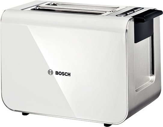 Купить Bosch Styline TAT8611 - Toaster - elektrisch - 2 Scheibe - Weiß/Anthrazit в магазине wardena.ru