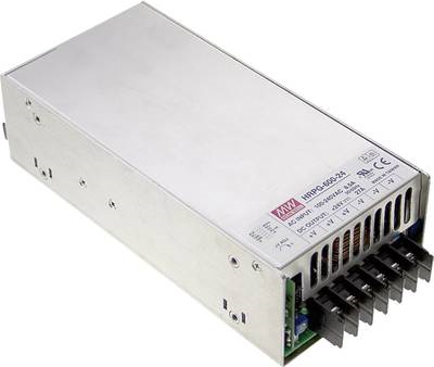 Купить MEAN WELL HRP-600-24 - 648 W - 85 - 264 - 47 - 63 - 7.6A/115VAC - 3.6A/230VAC - Aktiv - 16 ms (HRP-600-24) в магазине wardena.ru