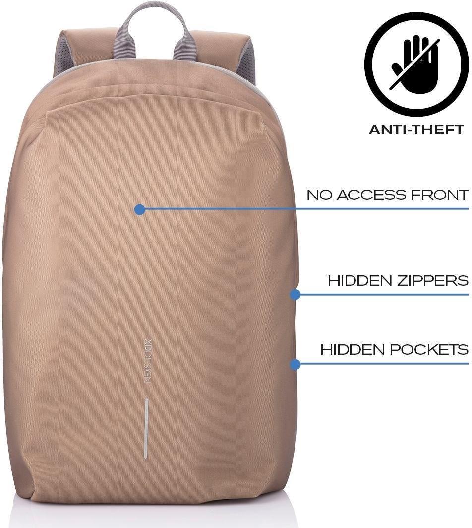 Купить XD Design - Bobby Soft Anti-theft Backpack - Brown (P705.796) (P705.796) в магазине wardena.ru