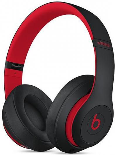 Купить Beats Studio 3 Wireless Bluetooth Headphones Defiant Black/Red MX422EE/A (MX422EE/A) в магазине wardena.ru